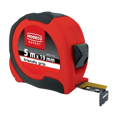 Steel tape measure with magnet FRIENDLY GRIP 5m