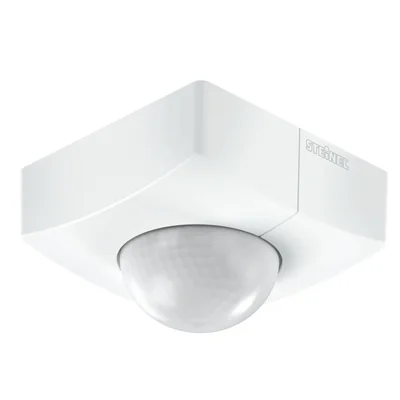 Steinel IS 345 COM1 surface-mounted motion and twilight sensor IP54 square white