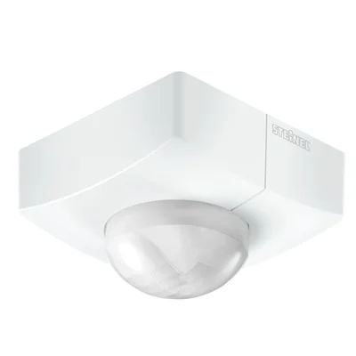 Steinel IS 345 MX HIGHBAY COM1 povrchový senzor pohybu a soumraku IP54 čtvercový bílý
