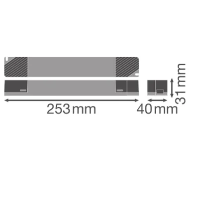Sterownik LED DRIVER VALUE -120/220-240/24