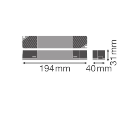 Sterownik LED DRIVER VALUE -60/220-240/24