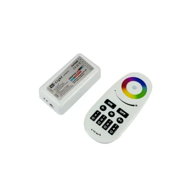 Sterownik pilot+odbiornik do taśm diodowych LED RGBW max 10A 1 kanał max 6A