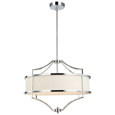 STESSO CROMO M Chrome pendant lamp