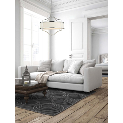 STESSO CROMO M Chrome pendant lamp