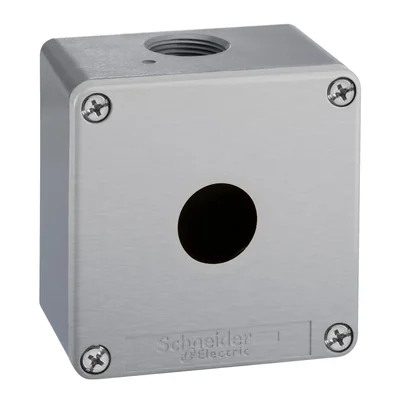Steuerstation, Hohl-Druckguss, XAP G, Ø22 mm, 1 Aussparung Harmony XAP