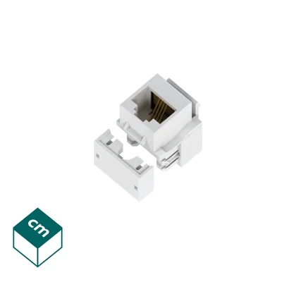 STI / RJ 11 Kat. 3 Keystone-Telefonbuchse