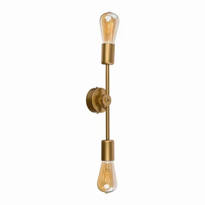 STICKS Gold wall lamp