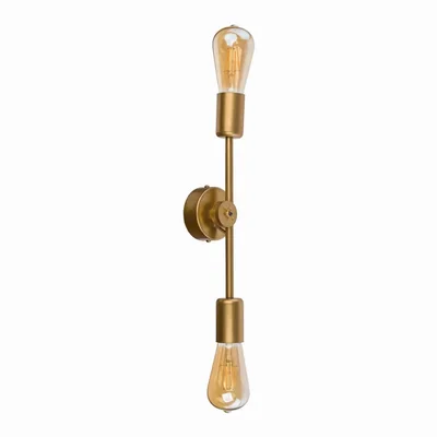 STICKS Gold wall lamp