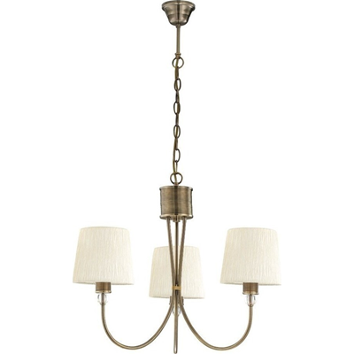 Stile Lampa wisząca potrójna patyna