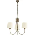 Stile Pendelleuchte dreifach patiniert