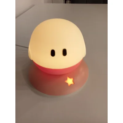 Stolní lampa BOLLIE Růžová