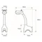 Stolní lampa Giraffe Pink