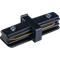 Straight connector for 1F Zumaline busbars, black