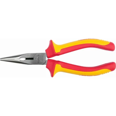STRAIGHT LONG NOSE PLIERS 160MM VDE