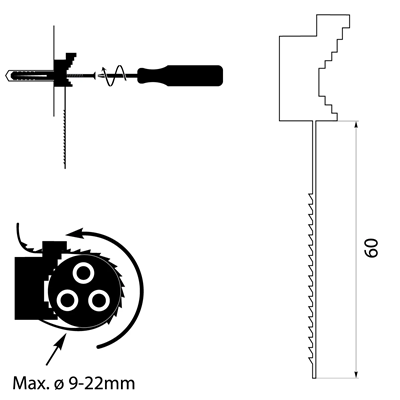 Strap handle - "UP 22"