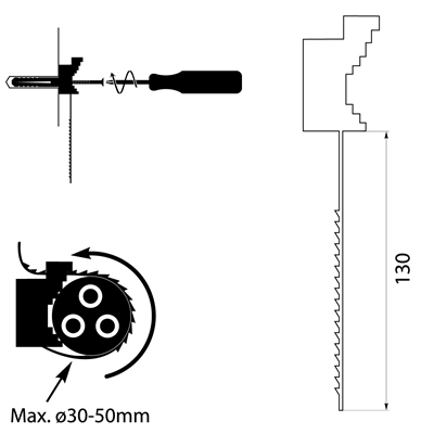 Strap holder - "UP 50"