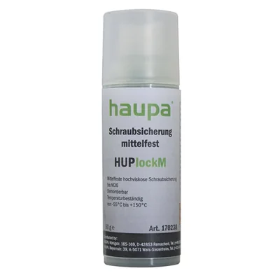 Středně pevná ochrana šroubů HUPlockM, 50g