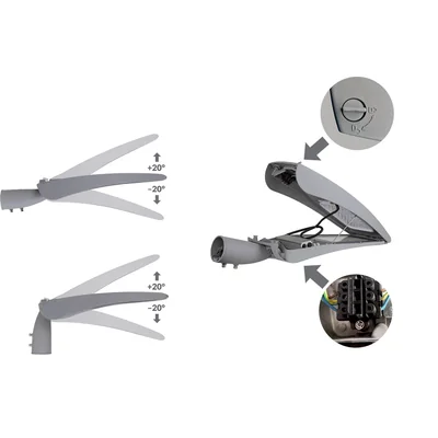 Street MSP Street lamp 100W 230V 6750lm 6000K IP66