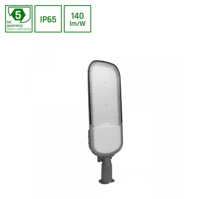 STREETOS 2 Straßenlaterne 200W NW 230V 145/75st IP65 IK09 755x253x130mm Grauer Dämmerungssensor 5 Jahre GW.