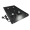 Střešní ventilační panel, 4 ventilátory, pro rozvaděče 600x800, černý Q-LANTEC