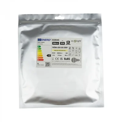 Striscia LED COB 480 9W/m 3000K 990lm/m 24V IP20 5m P