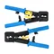 Strumento di crimpatura per connettori passanti RJ45 + RJ12 EZ