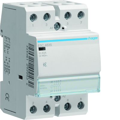 Stycznik cichy 230VAC 4NO 63A