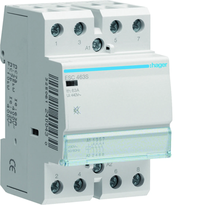 Stycznik cichy 230VAC 4NO 63A