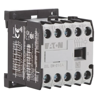 Stycznik miniaturowy 3P 4kW/400V IP20 230VAC DILEM-01-EA(230V50HZ,240V60HZ)