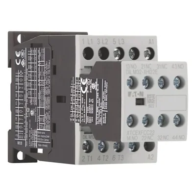 Stycznik mocy, 12A, 2Z 2R, DILM12-22(230V50HZ,240V60HZ)