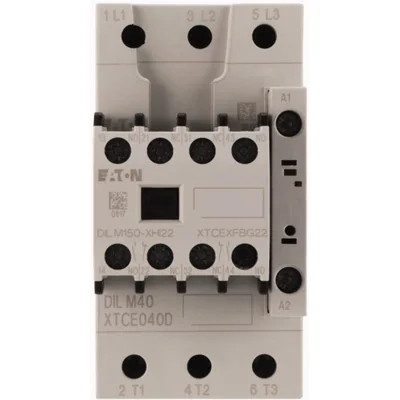 Stycznik mocy, 40A, 2Z 2R DILM40-22(230V50HZ,240V60HZ)