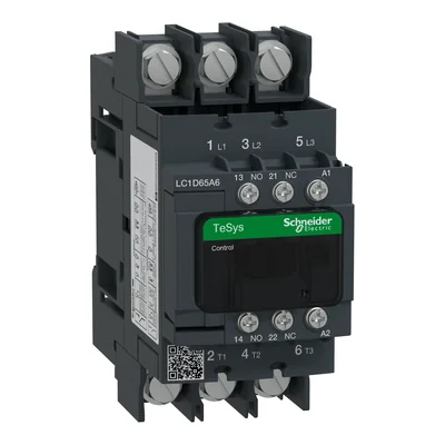Stycznik mocy TeSys D 65A 30kW 3P 1NO 1NC cewka 100VAC zaciski EVK śrubowe