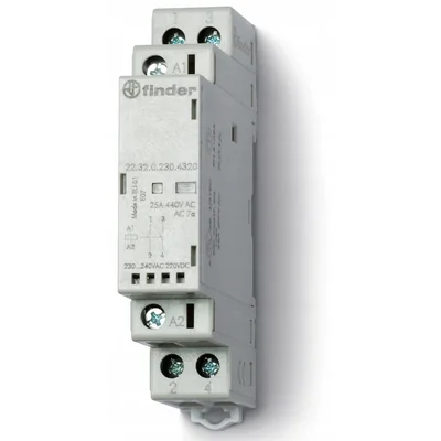 Stycznik modułowy 25A 2Z 230V AC/DC wskaźnik zadziałania + LED
