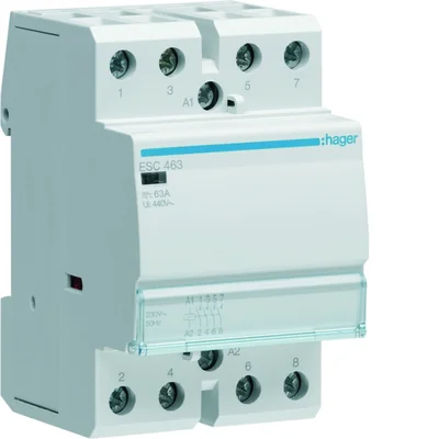 Stykač 4NO 63A 230V AC