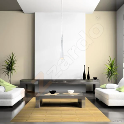 STYLO 1 White hanging lamp