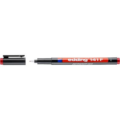 Stylo à bille permanent Edding 141 F, noir