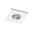 Su Classic Lampa wpuszczana kwadratowa IP65 biała