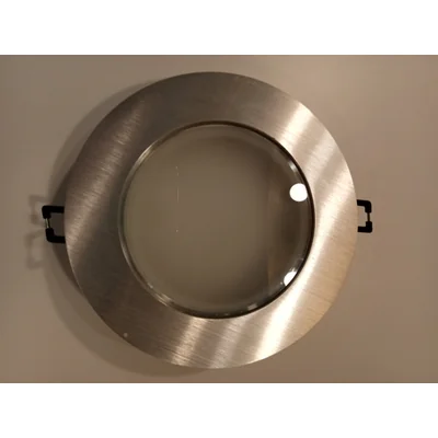SU Classic Lámpara empotrable IP65 aluminio cepillado