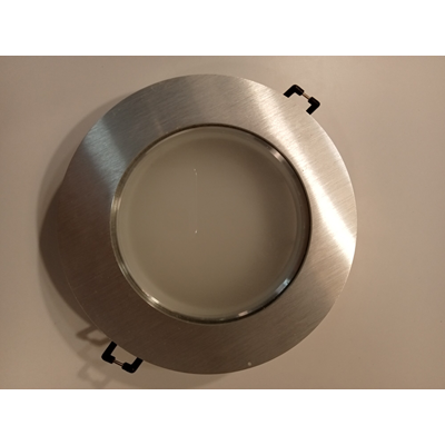 SU Classic Lampe à encastrer IP65 aluminium brossé