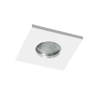 Su Classic Square Einbauleuchte IP65 weiß