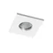 Su Classic Square recessed lamp IP65 white