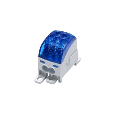 SUB 160 Distribution Block - Universal Al/Cu 82040 SIMBLOCK Blue