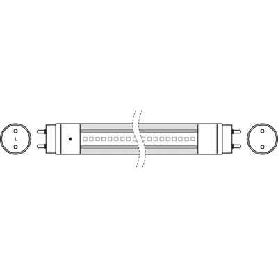 SubstiTUBE ENTRY LED Lámpara Fluorescente 16W 1800lm 4000K G13 NW
