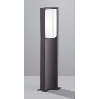 SUEZ Lampada da terra per esterno 60 cm antracite
