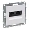 SUNO - 2XRJ45/Cat. 6 UTP Socket, White