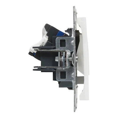 SUNO - 2XRJ45/Cat. 6 UTP Socket, White