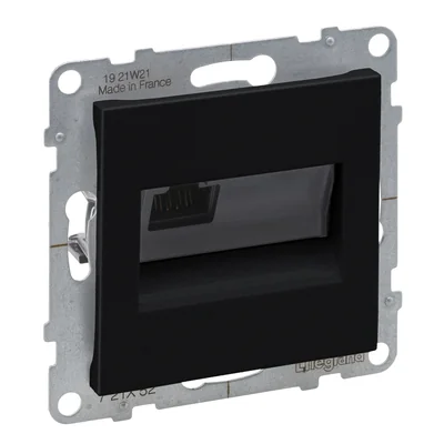 SUNO - Conector RJ45/Cat 6 UTP, Negro