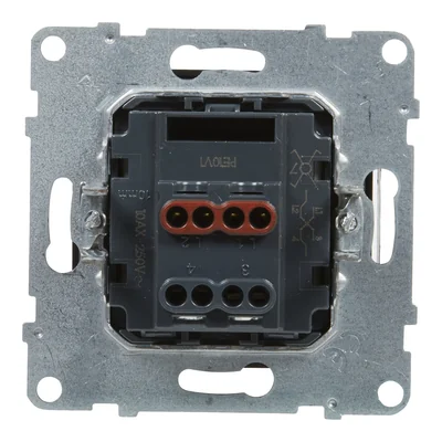 SUNO - Cross connector - 10 AX - 250 V~ - screw terminals, Black