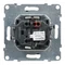 SUNO - Interruptor de escalera con iluminación - 10 AX - 250 V~ - terminales automáticos, negro