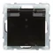 SUNO - Prise 2P+Z IP44 - 16 A - 250 V~ - Bornes automatiques - Avec obturateur, Noir